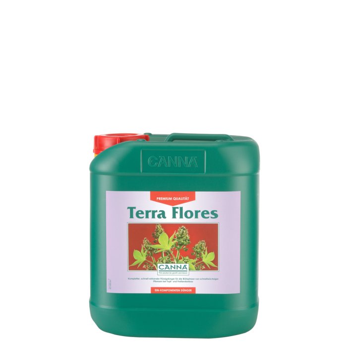 Canna Terra Flores 10 Litri - Fertilizzante Per La Fioritura Su Terreno, Adatto Per Vasi E Pieno Campo, Indoor E Outdoor