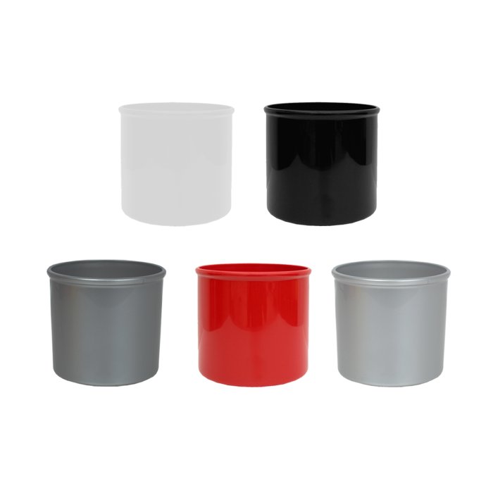 Leni Corona cachepot 35/19 white