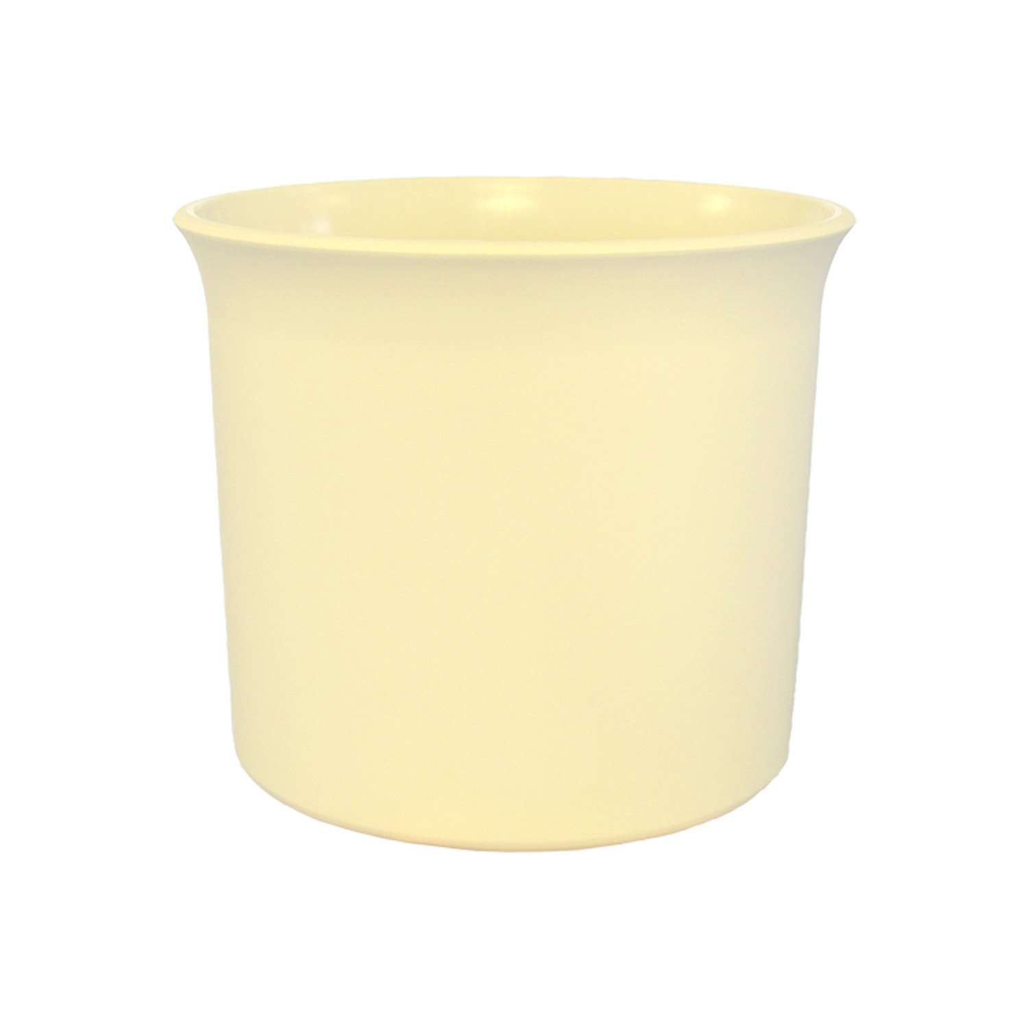 Leni Hydro Blumenkübel Atlas – Übertopf Für Hydropflanzen, Ø 36 Cm, Höhe 21,5 Cm, Dunkelsilber, Wasserdicht