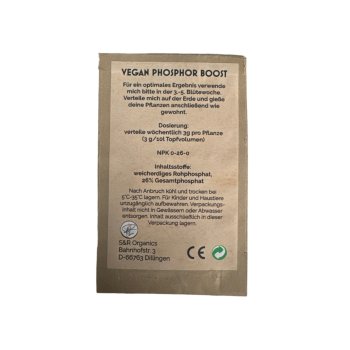 S&R Organics Vegan Phosphor Boost 100g