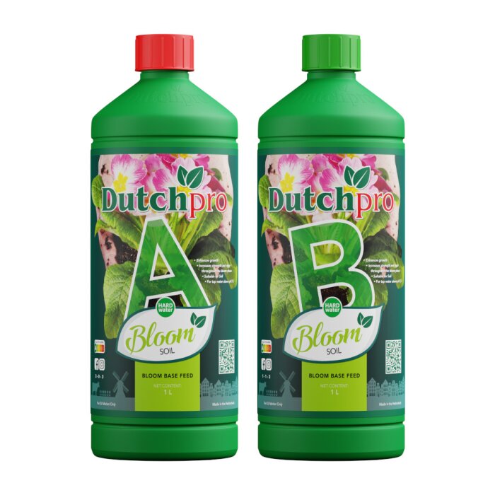 Dutchpro Bloom Soil A+B 1L hart